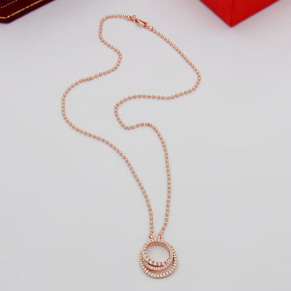 [Clover Jewelry]ETINCELLE  FULL DIAMOND NECKLACE