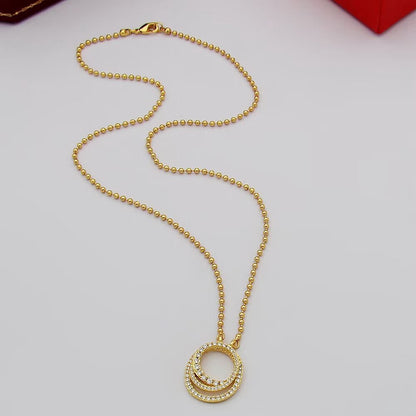 [Clover Jewelry]ETINCELLE  FULL DIAMOND NECKLACE