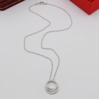 [Clover Jewelry]ETINCELLE  FULL DIAMOND NECKLACE