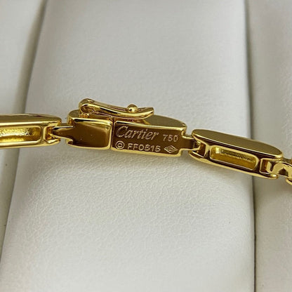 [Clover Jewelry]PANTHERE HALF DIAMOND ON CHAIN BRACELET