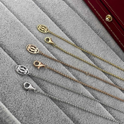 [Clover Jewelry]PANTHERE FULL DIAMOND NECKLACE
