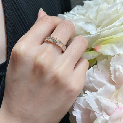 [Clover Jewelry]KELLY PINK GOLD DIAMOND RING
