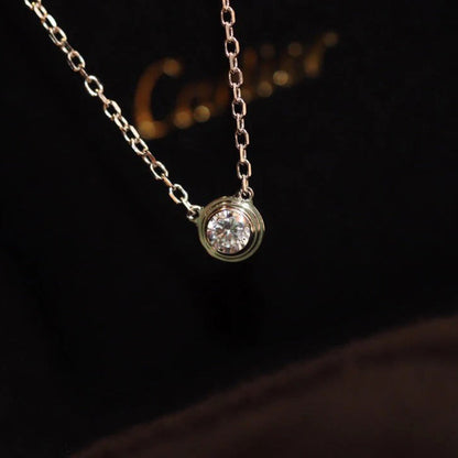 [Clover Jewelry]DAMOUR DIAMOND NECKLACE