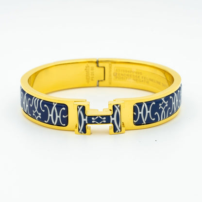[Clover Jewelry]H BRACELET BLACK MULTICOLOR