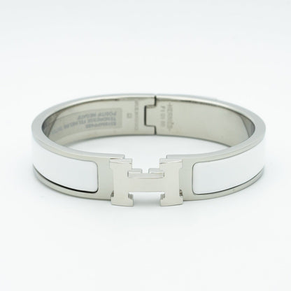 [Clover Jewelry]H WHITE BRACELET