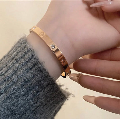 [Clover Jewelry] 2026 RAINBOW LOVE BRACELET 6.1MM  10 DIAMONDS