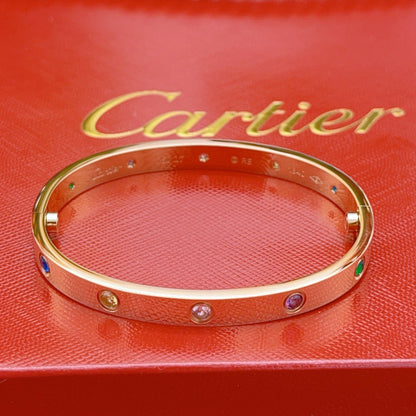 [Clover Jewelry] 2026 RAINBOW LOVE BRACELET 6.1MM  10 DIAMONDS