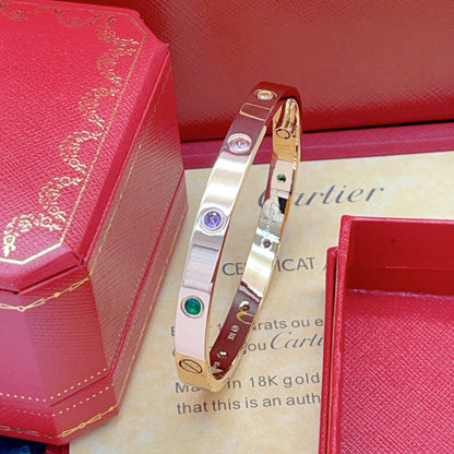 [Clover Jewelry] 2026 RAINBOW LOVE BRACELET 6.1MM  10 DIAMONDS