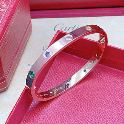 [Clover Jewelry] 2026 RAINBOW LOVE BRACELET 6.1MM  10 DIAMONDS