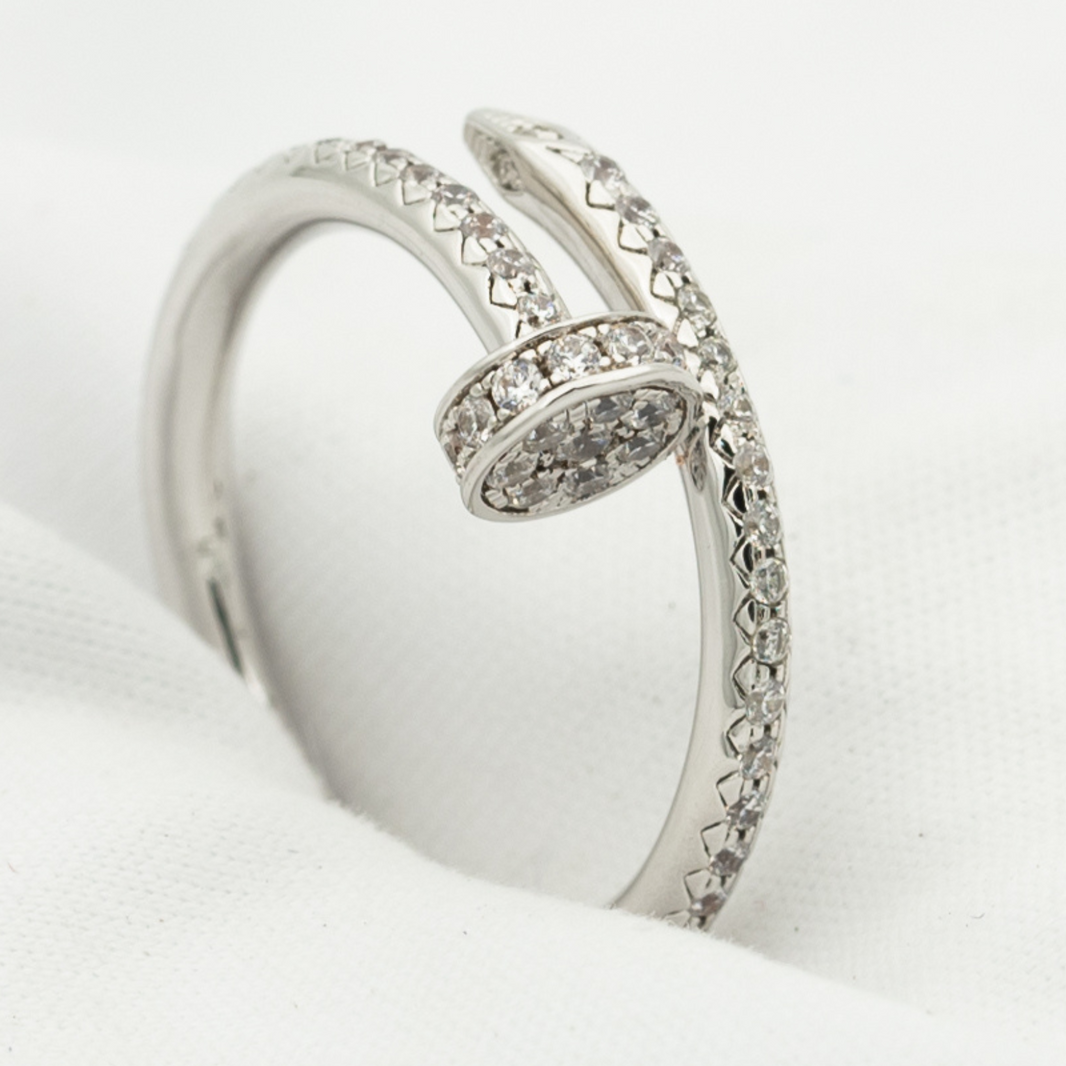 [Clover Jewelry]JUSTE RING 1.8MM SILVER DIAMONDS