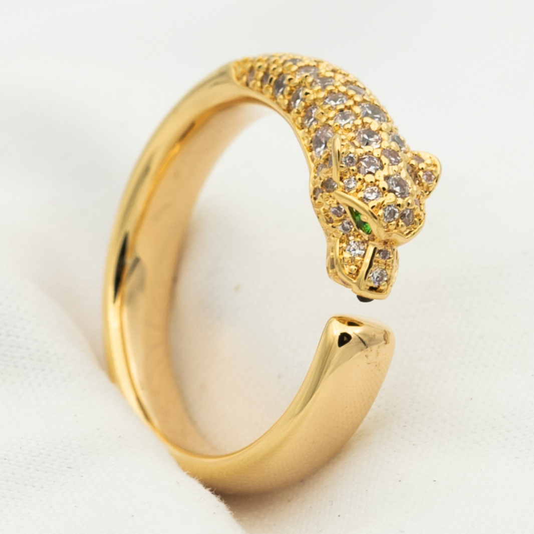 [Clover Jewelry]PANTHERE RING DIAMOND 7.3MM