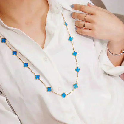 [Clover Jewelry]CLOVER 20 MOTIFS TURQUOISE GOLD