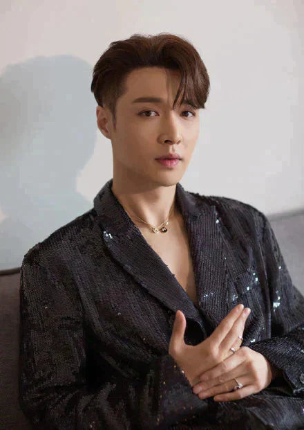 [Clover Jewelry]JEUX DE ROSE GOLD DIAMOND NECKLACE