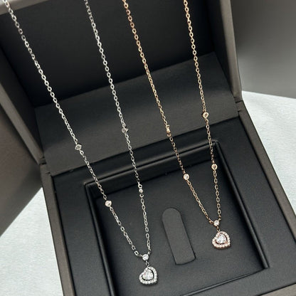 [Clover Jewelry]JOY HEART DIAMOND NECKLACE