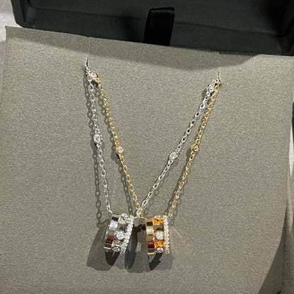 [Clover Jewelry]CHAIN MOVE ROMANE PEDAND NECKLACE