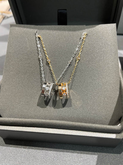 [Clover Jewelry]CHAIN MOVE ROMANE PEDAND NECKLACE