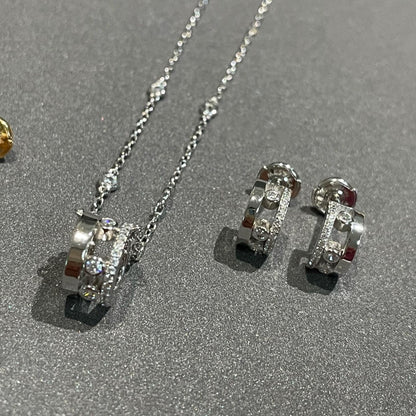 [Clover Jewelry]CHAIN MOVE ROMANE PEDAND NECKLACE