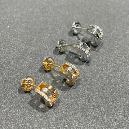 [Clover Jewelry]MOVE ROMANE EARRINGS DIAMOND
