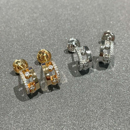 [Clover Jewelry]MOVE ROMANE EARRINGS DIAMOND