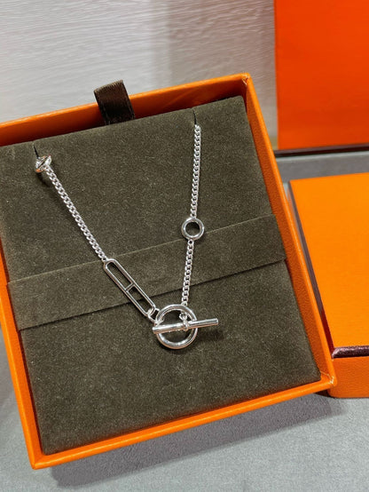 [Clover Jewelry]HM STERLING CHAINE D'ANCRE HEART