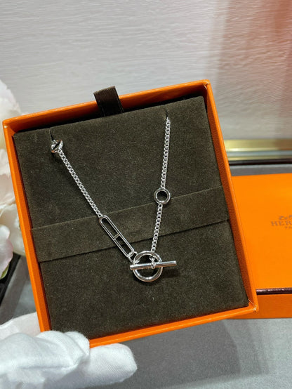 [Clover Jewelry]HM STERLING CHAINE D'ANCRE HEART