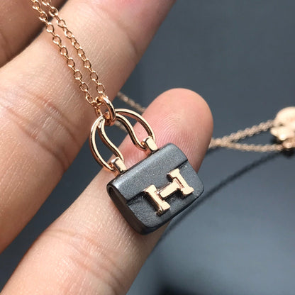 [Clover Jewelry]WOMEN'S HM AMULETTES CONSTANCE PENDANT NECKLACE