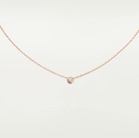 [Clover Jewelry]DAMOUR DIAMOND NECKLACE