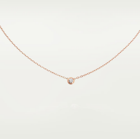 [Clover Jewelry]DAMOUR DIAMOND NECKLACE