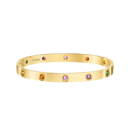 [Clover Jewelry] 2026 RAINBOW LOVE BRACELET 6.1MM  10 DIAMONDS