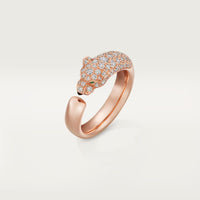 [Clover Jewelry]PANTHERE HALF DIAMOND SMALL RING