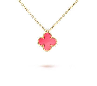 [Clover Jewelry]CLOVER MINI 9.5MM CARNELIANS NECKLACE COLLECTION