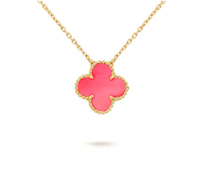 [Clover Jewelry] CLOVER 15MM SINGLE FLOWER NECKLACE COLLECTION