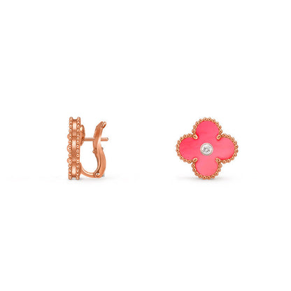 [Clover Jewelry] CLOVER 15MM MOP DIAMOND EARRINGS COLLECTION
