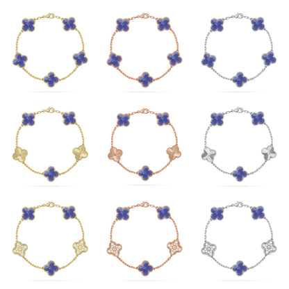 [Clover Jewelry]CLOVER 5 MOTIF BLUE VEINS BRACELET COLLECTION