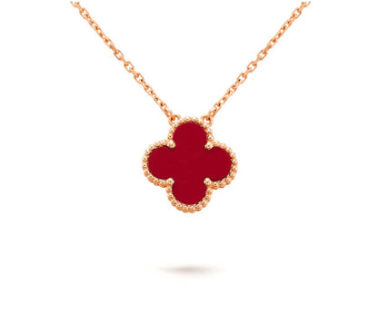 [Clover Jewelry] CLOVER 15MM SINGLE FLOWER NECKLACE COLLECTION