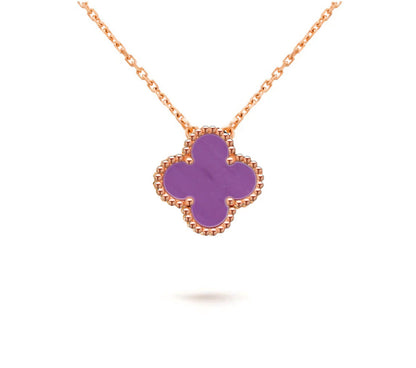 [Clover Jewelry] CLOVER 15MM SINGLE FLOWER NECKLACE COLLECTION