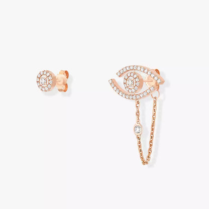 [Clover Jewelry]Lucky Eye Diamond Earrings