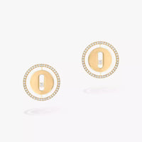 [Clover Jewelry]Lucky Move Diamond Earrings