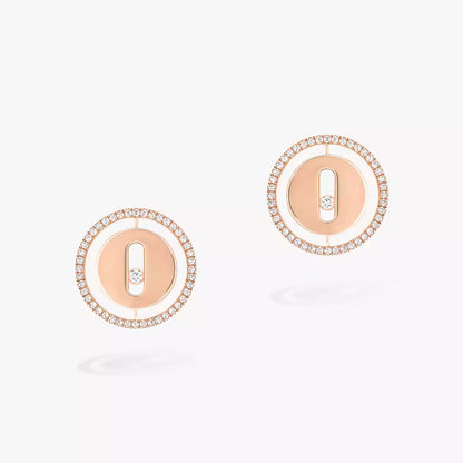 [Clover Jewelry]Lucky Move Diamond Earrings