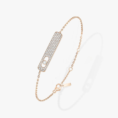 [Clover Jewelry]MOVE CLASSIQUE DIAMOND PAVED BRACELET