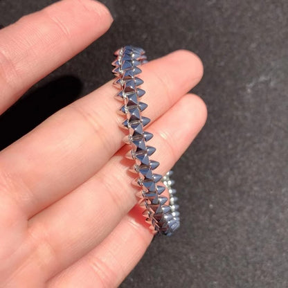 [Clover Jewelry]CLASH SILVER BRACELET