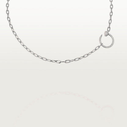 [Clover Jewelry]JUSTE NECKLACE FULL DIAMONDS