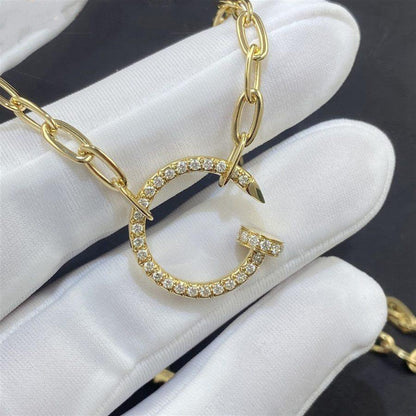 [Clover Jewelry]JUSTE NECKLACE DIAMONDS