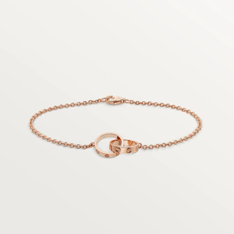 [Clover Jewelry]LOVE BRACELET DOUBLE RING