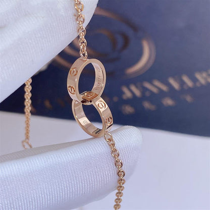 [Clover Jewelry]LOVE BRACELET DOUBLE RING