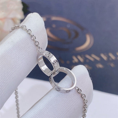 [Clover Jewelry]LOVE BRACELET DOUBLE RING