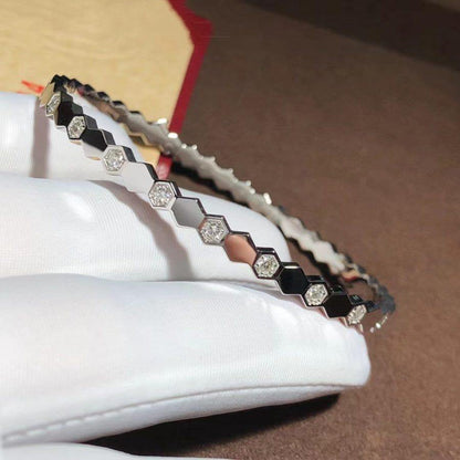 [Clover Jewelry]BEE LOVE SILVER DIAMOND BRACELET