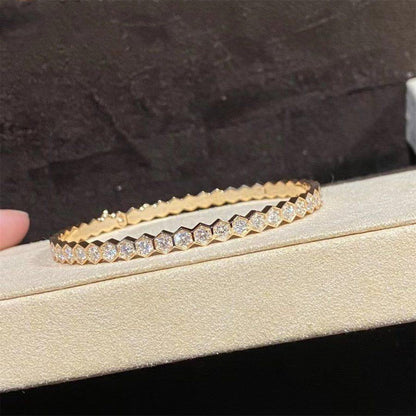 [Clover Jewelry]BEE LOVE GOLD BRACELET FULL DIAMOND