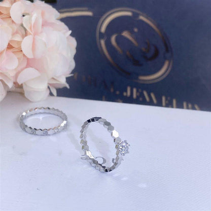 [Clover Jewelry]BEE LOVE RING SILVER 1 DIAMOND