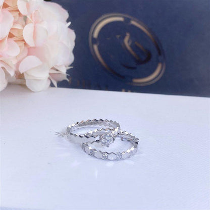 [Clover Jewelry]BEE LOVE RING SILVER 1 DIAMOND